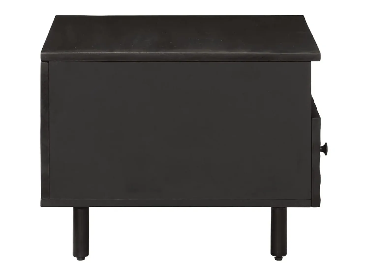 vidaxl Mesa de centro 80x54x40 cm madeira de mangueira maciça^ Mesa De Centro