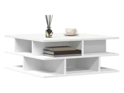 Online vidaxl Mesa de centro 70x70x29 cm madeira processada Branco