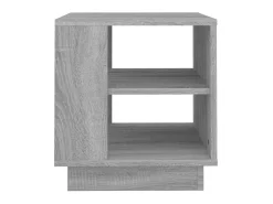 Clearance Mesa de centro 40x40x43 cm madeira processada sonoma cinza PT210976 Cinzento