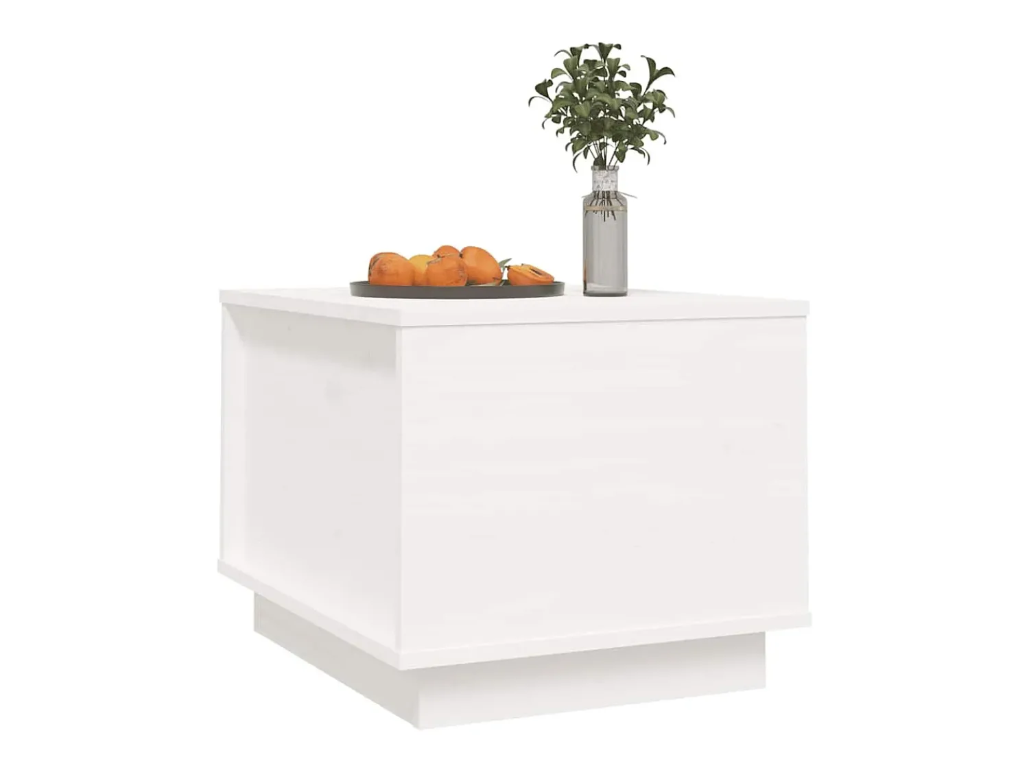 vidaxl Mesa de centro 40x50x35 cm madeira de pinho maciça^ Mesa De Centro