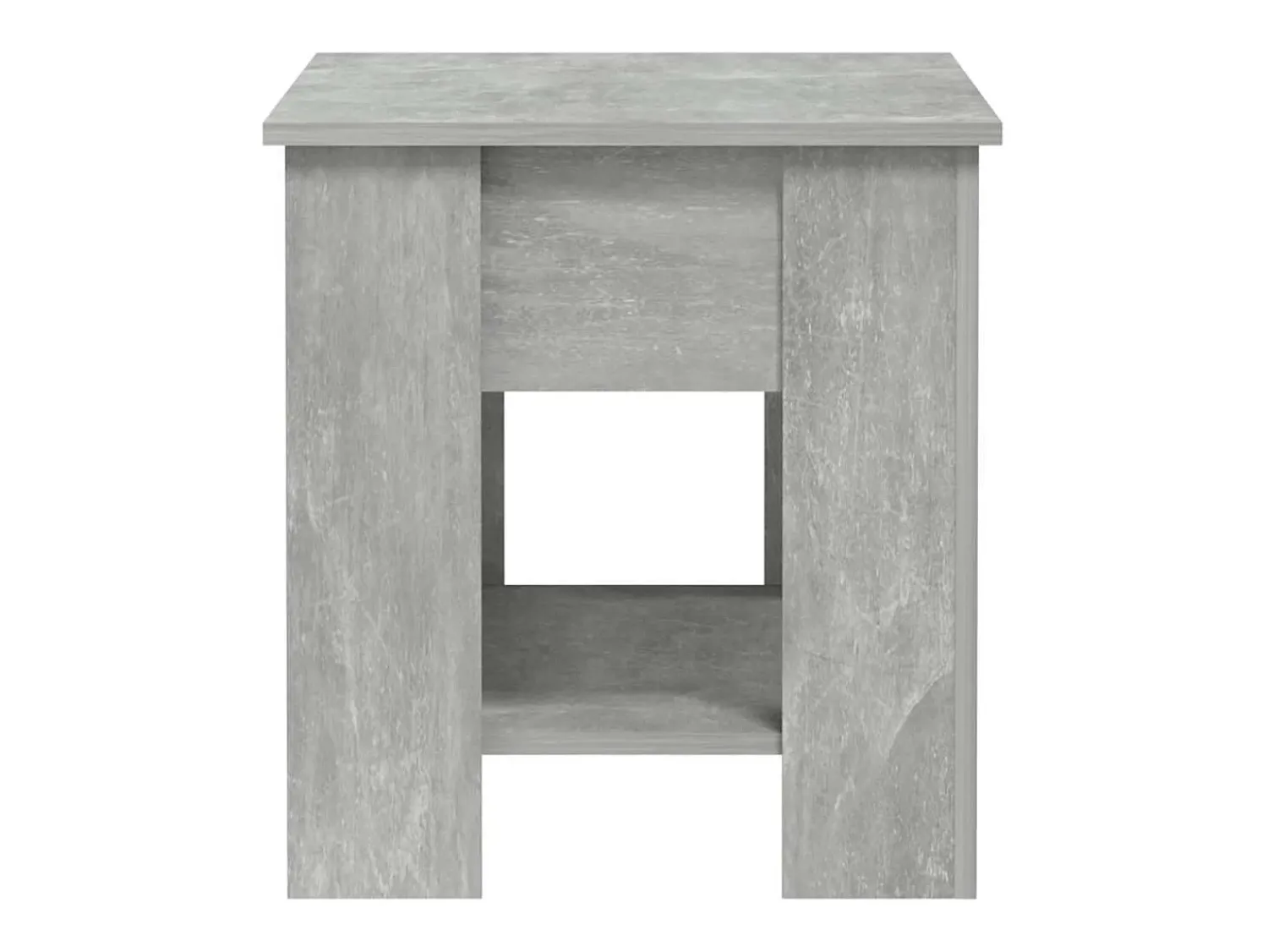 vidaxl Mesa de centro 101x49x52 cm madeira processada cinza cimento^ Mesa De Centro