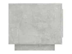 Mesa de centro 102x50x45 cm madeira processada cinza cimento PT542846 Cinzento