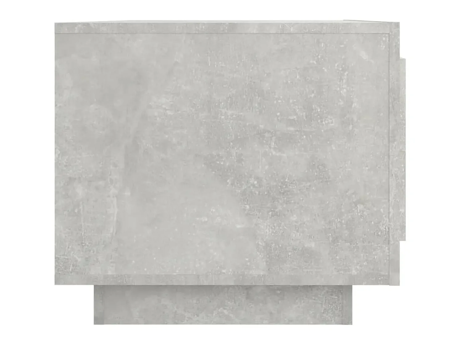 Mesa de centro 102x50x45 cm madeira processada cinza cimento PT542846 Cinzento