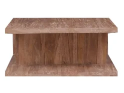 Mesa de centro 70x70x30 cm madeira de teca maciça PT752389^ Mesa De Apoio