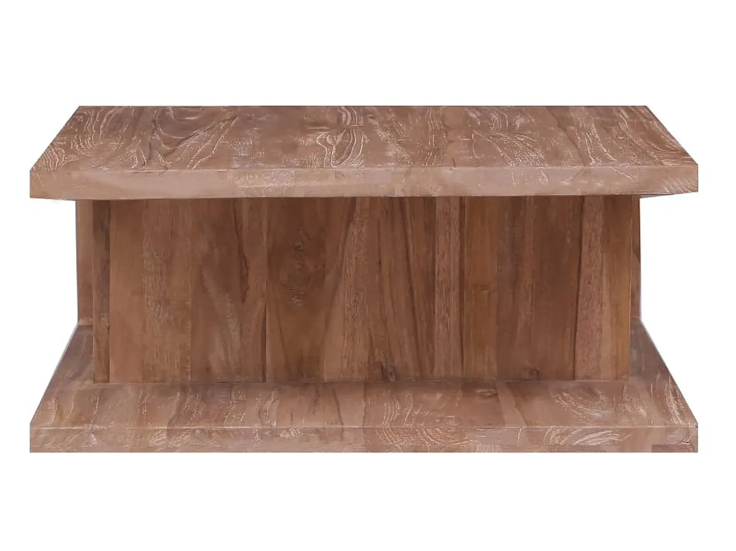 Mesa de centro 70x70x30 cm madeira de teca maciça PT752389^ Mesa De Apoio