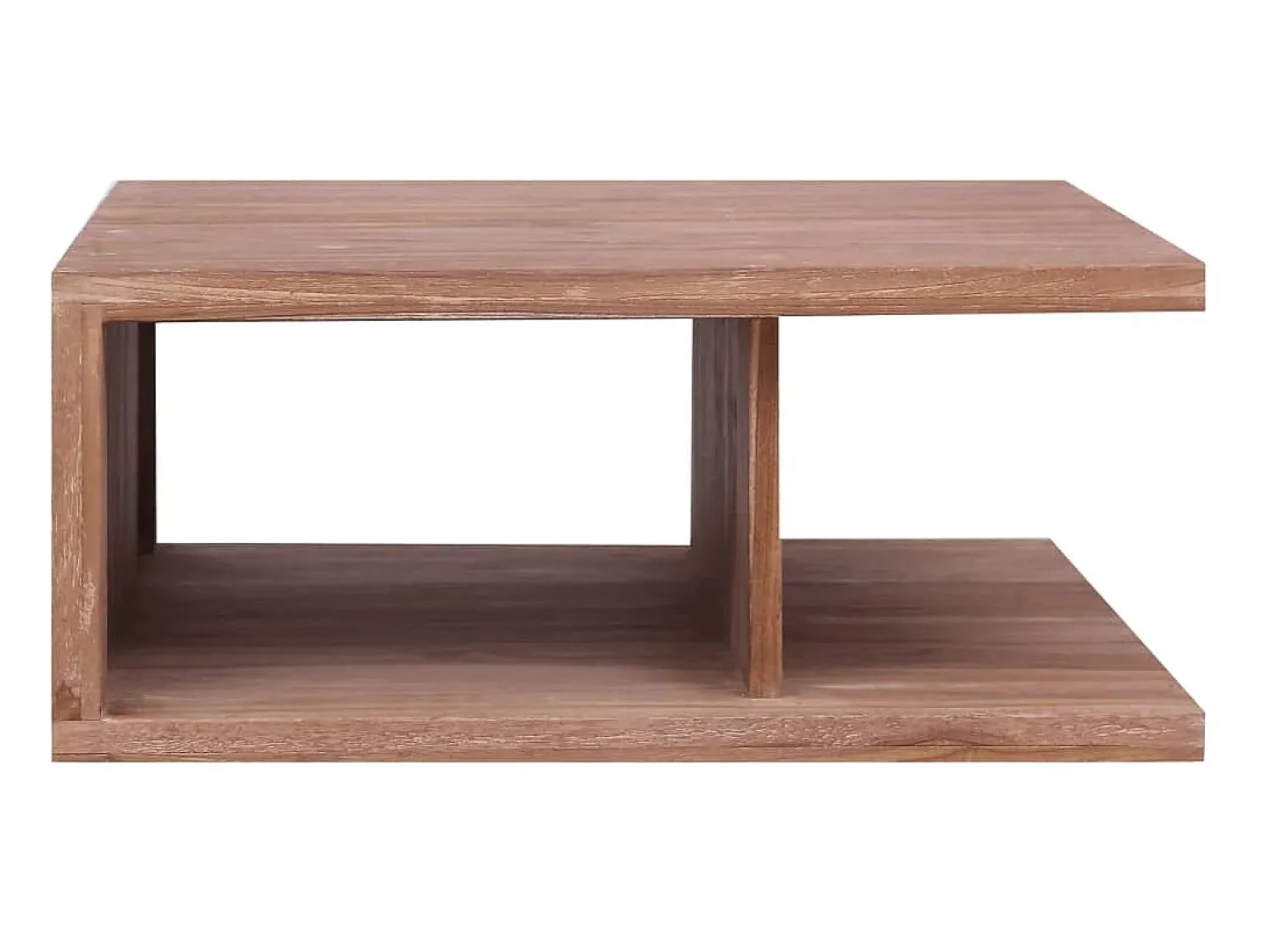 Mesa de centro 70x70x30 cm madeira de teca maciça PT752389^ Mesa De Apoio