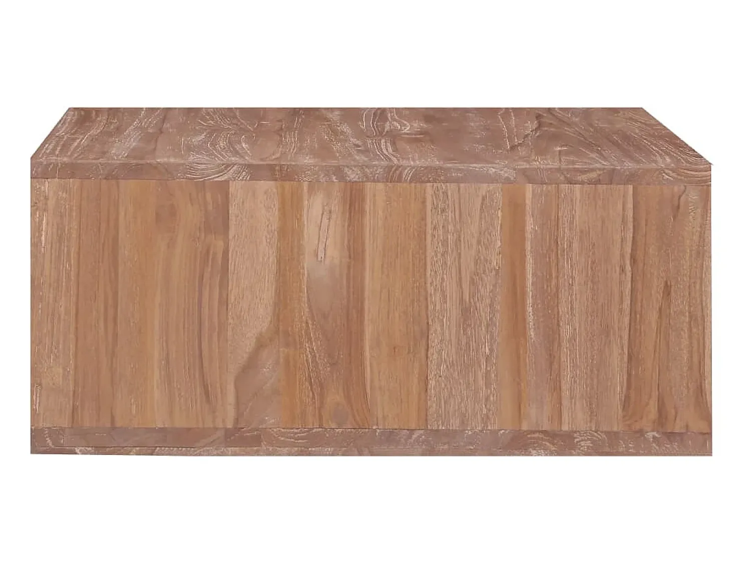 Mesa de centro 70x70x30 cm madeira de teca maciça PT752389^ Mesa De Apoio