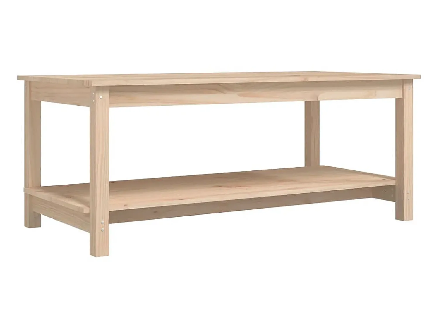 Sale Mesa de centro 110x55x45 cm madeira de pinho maciça PT527760 Castanho