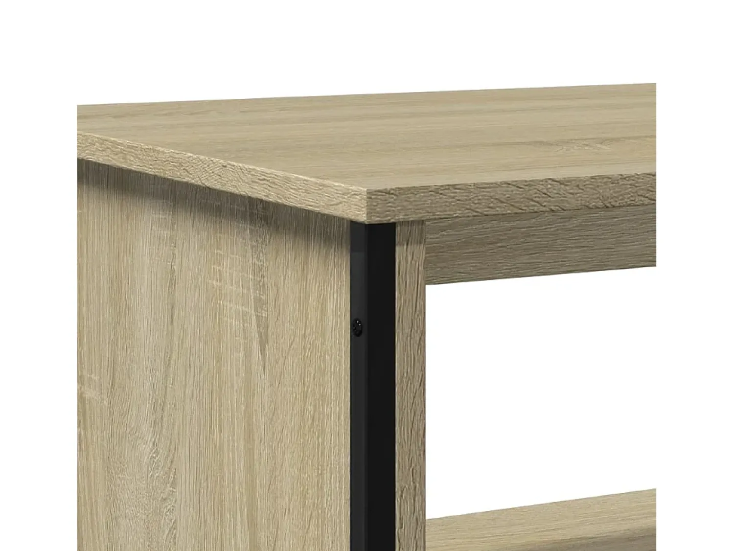 Mesa De Centro*vidaxl Mesa de centro 75x51x40 cm madeira processada carvalho sonoma Natural claro