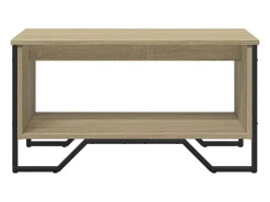Mesa De Centro*vidaxl Mesa de centro 75x51x40 cm madeira processada carvalho sonoma Natural claro