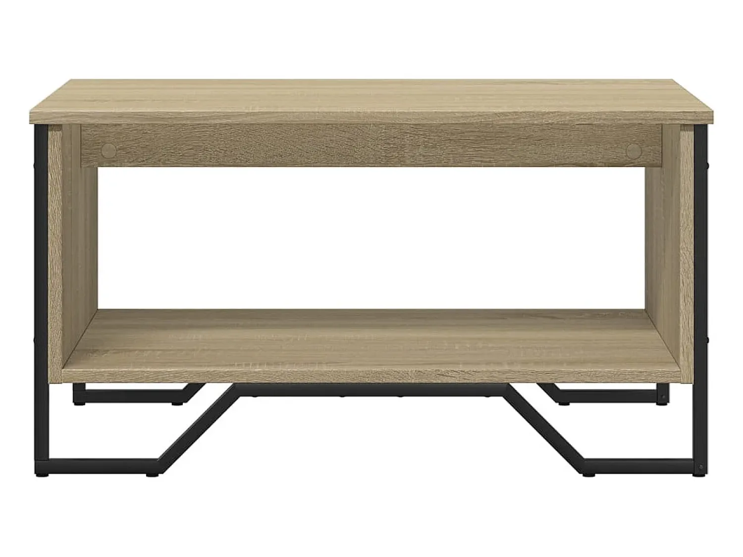 Mesa De Centro*vidaxl Mesa de centro 75x51x40 cm madeira processada carvalho sonoma Natural claro