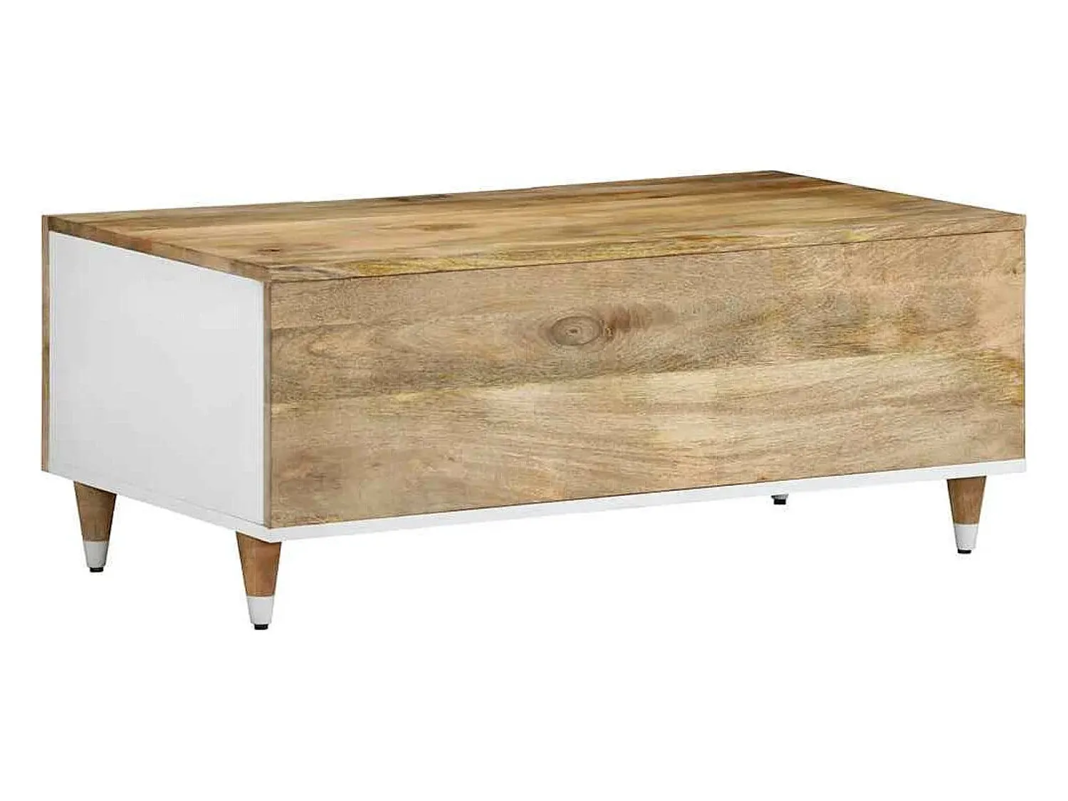 vidaxl Mesa de centro 100x54x40 cm madeira de mangueira maciça^ Mesa De Centro