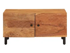 Mesa de centro 80x50x40 cm madeira de acácia maciça PT168468^ Mesa De Centro
