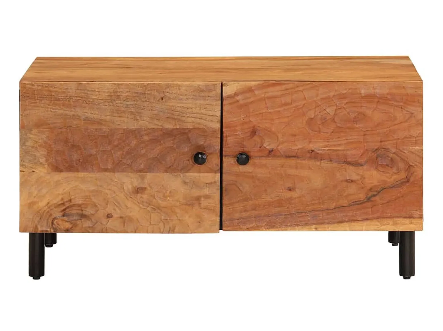 Mesa de centro 80x50x40 cm madeira de acácia maciça PT168468^ Mesa De Centro
