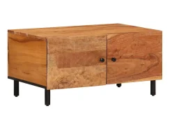 Mesa de centro 80x50x40 cm madeira de acácia maciça PT168468^ Mesa De Centro