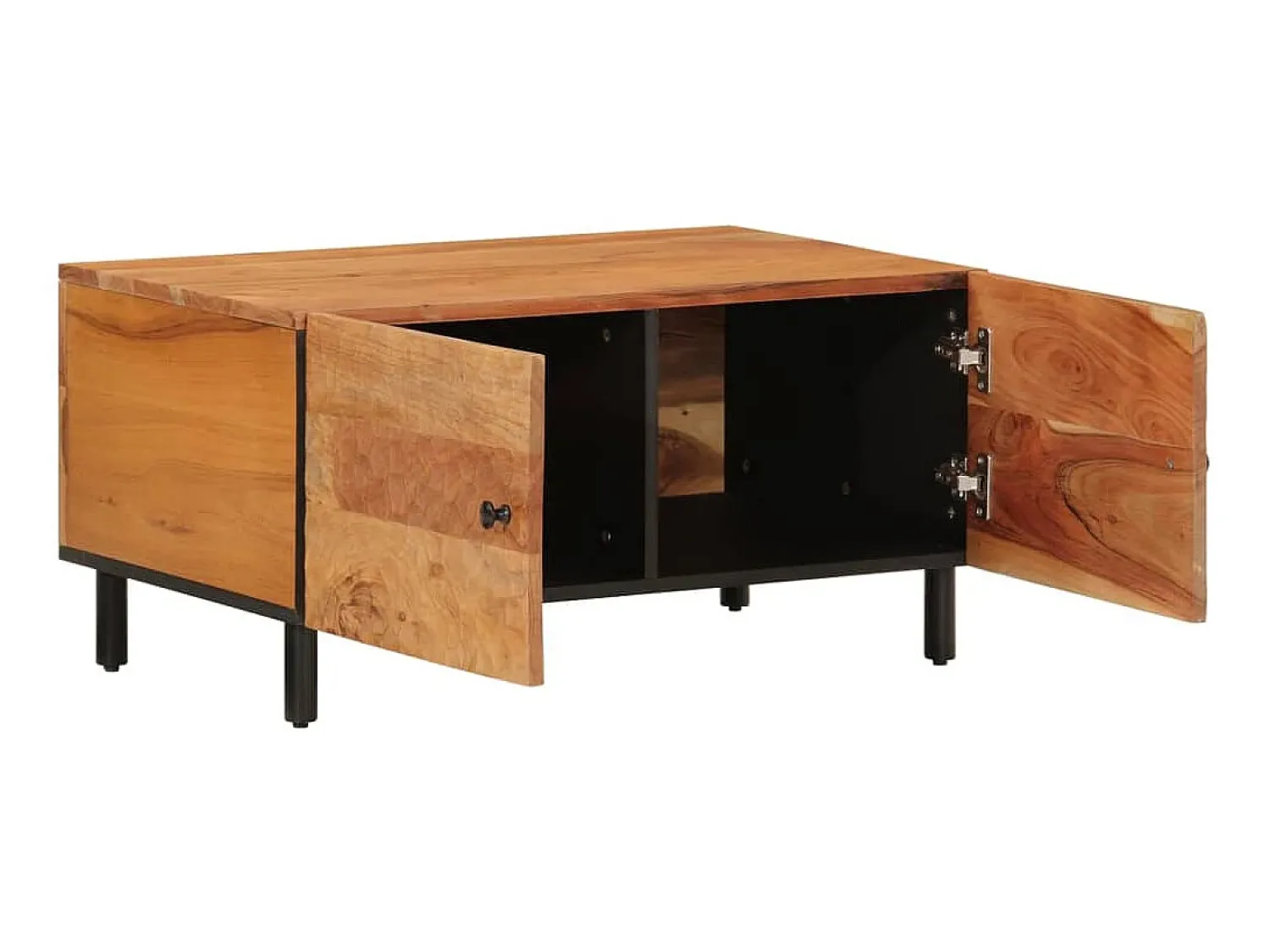 Mesa de centro 80x50x40 cm madeira de acácia maciça PT168468^ Mesa De Centro