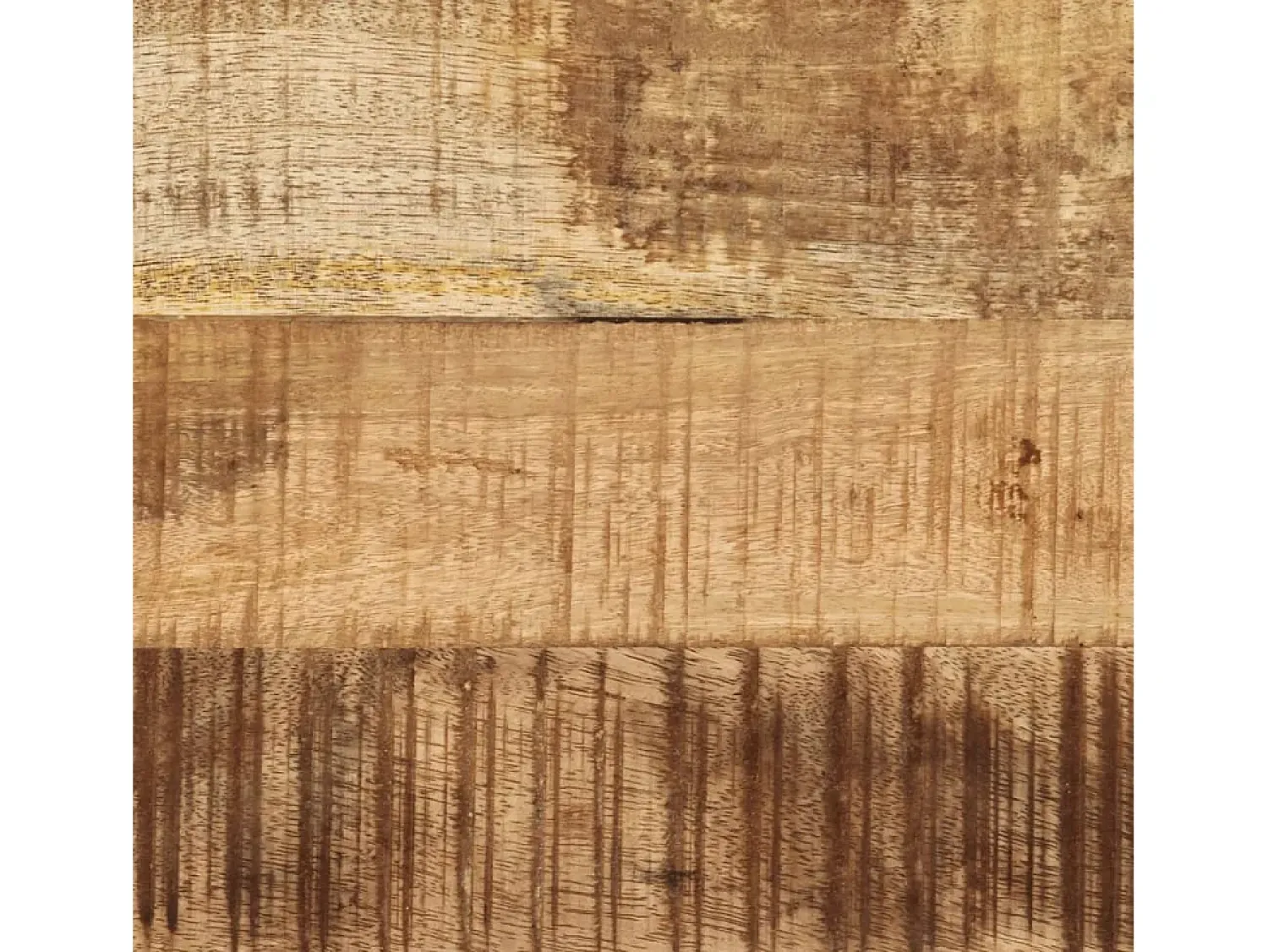 Outlet vidaxl Mesa de centro 100x50x35 cm madeira de mangueira áspera maciça Natural claro