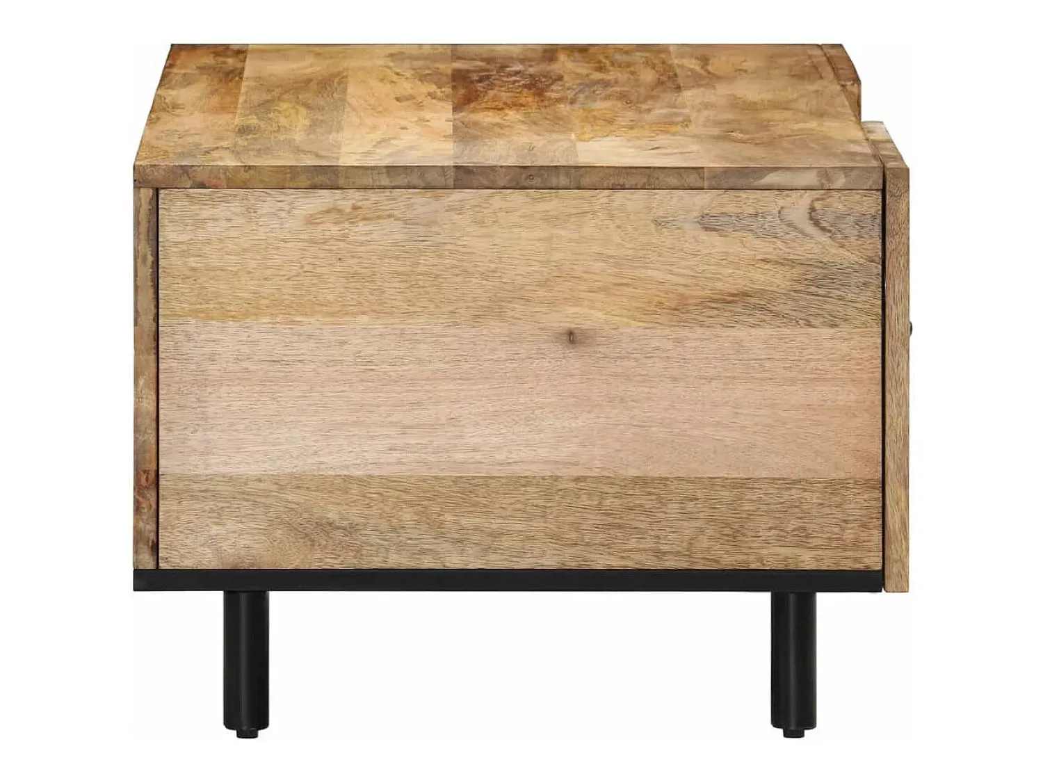 Mesa De Centro*vidaxl Mesa de centro 100x54x40 cm madeira de mangueira maciça Natural claro