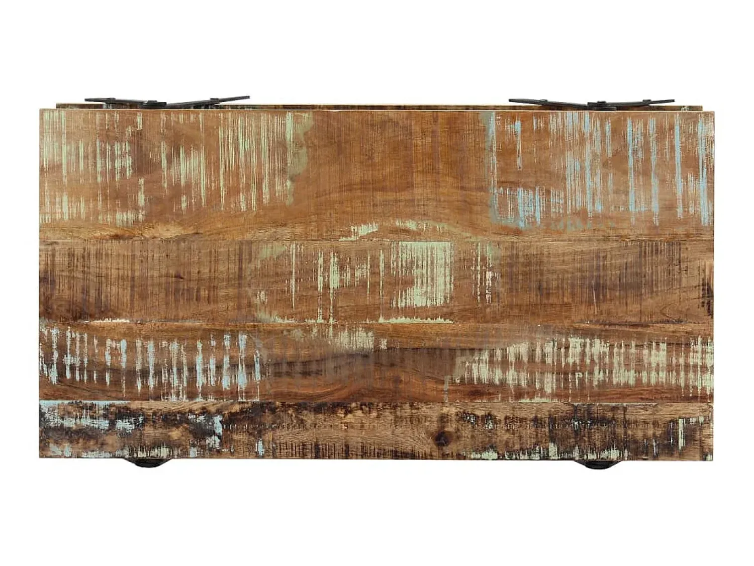 Mesa De Centro| Mesa de centro 115x60x40 cm madeira recuperada maciça PT847346 Multicor