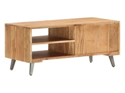 vidaxl Mesa de centro 90x45x40 cm madeira de acácia maciça^ Mesa De Centro
