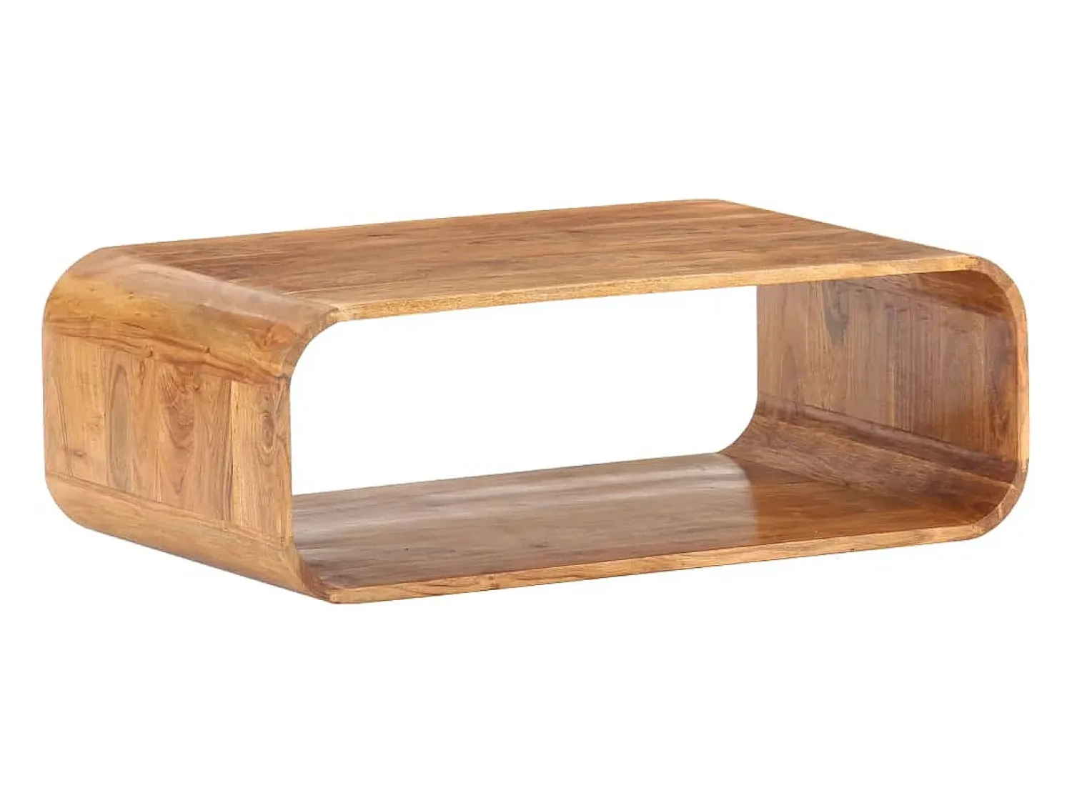 Mesa De Centro|vidaxl Mesa de centro 90x50x30 cm madeira de acácia maciça Natural claro