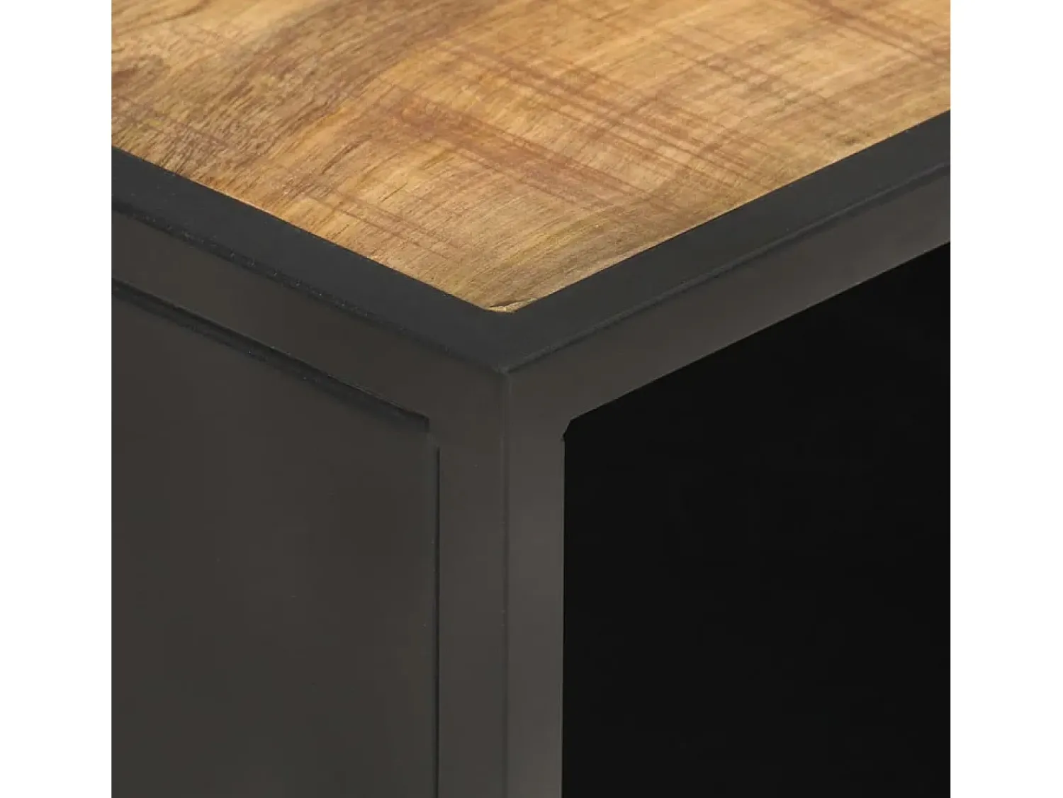 Mesa De Centro| Mesa de centro 90x50x35 cm mangueira áspera e palhinha natural PT501533 Castanho