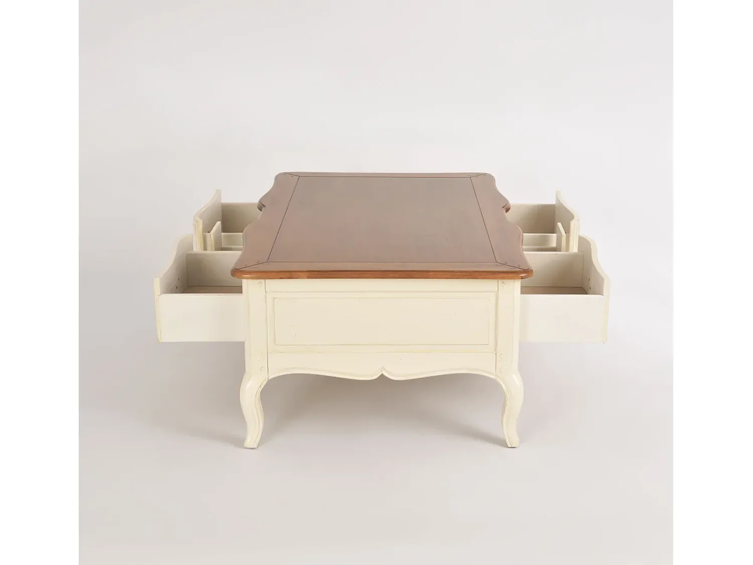 New Mesa de centro 122x49x80 cm Verona VE809 Marfim