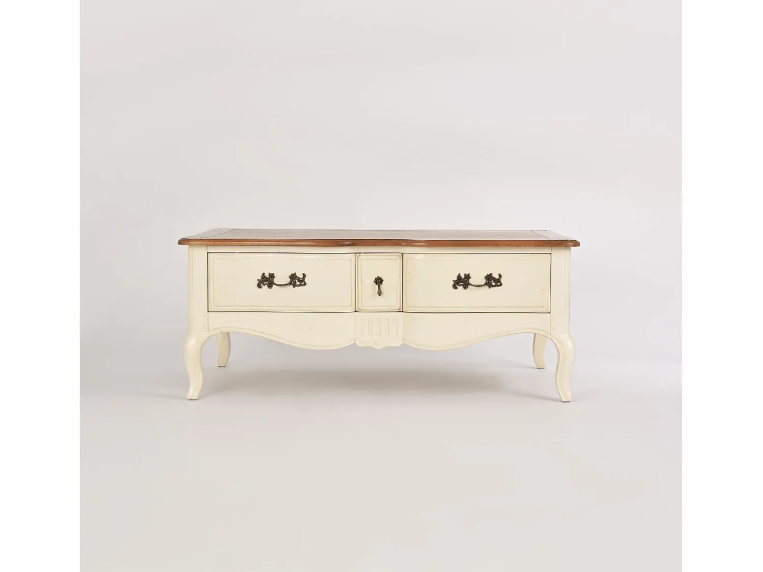 New Mesa de centro 122x49x80 cm Verona VE809 Marfim