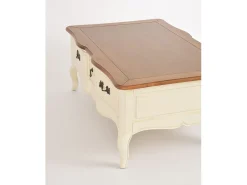 New Mesa de centro 122x49x80 cm Verona VE809 Marfim