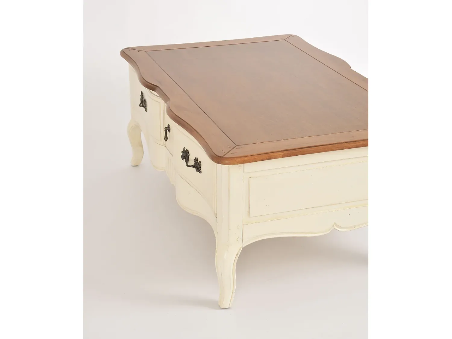 New Mesa de centro 122x49x80 cm Verona VE809 Marfim