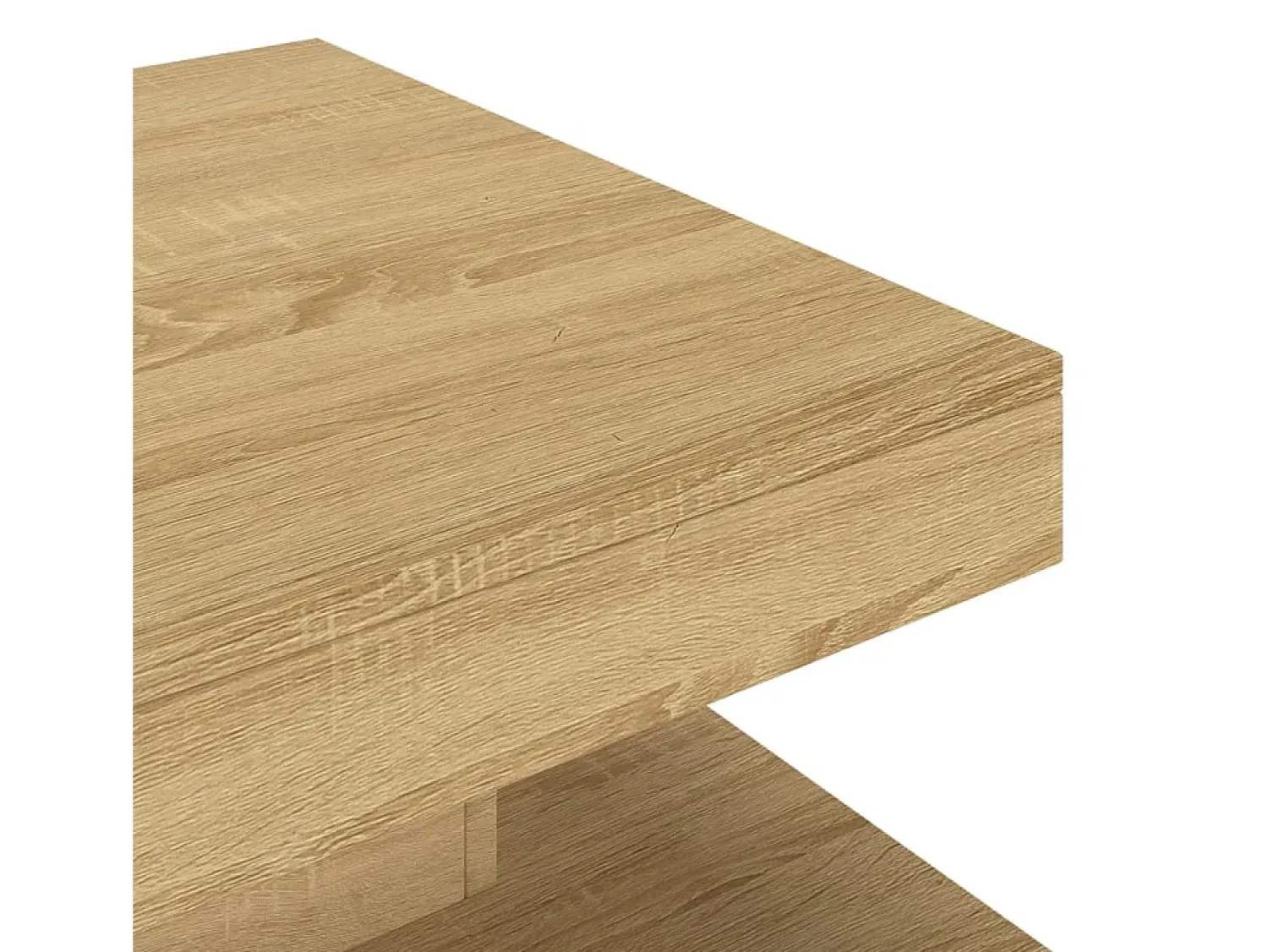 Discount vidaxl Mesa de centro 60x60x35 cm MDF castanho-claro Natural claro