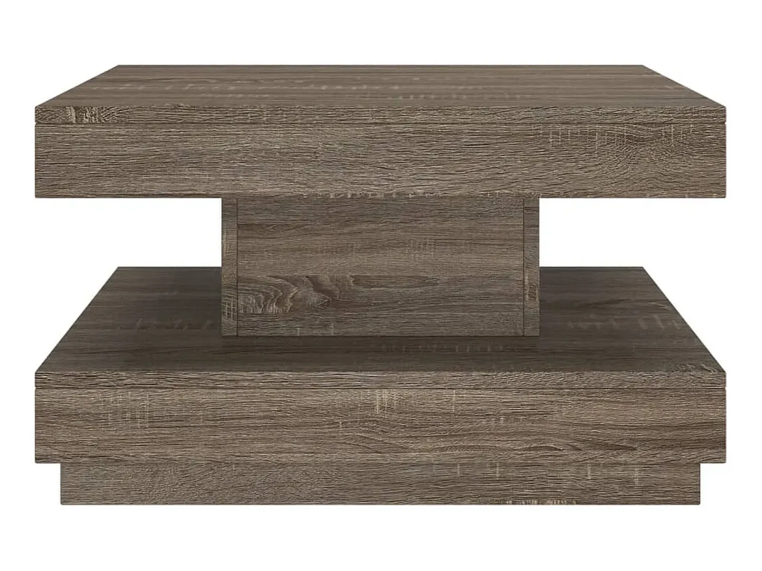 Mesa de centro 60x60x35 cm MDF PT742141 Cinzento