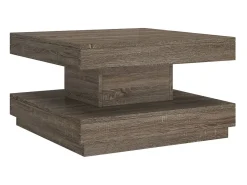 Mesa de centro 60x60x35 cm MDF PT742141 Cinzento