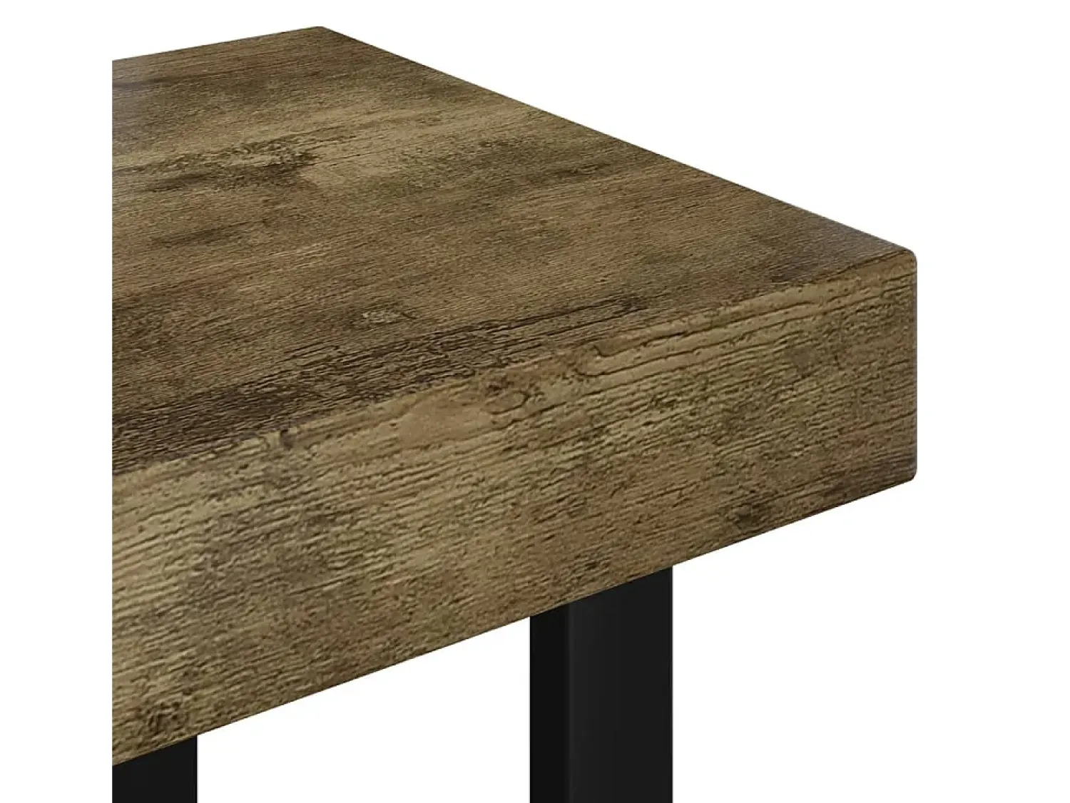 Online Mesa de centro 90x45x40 cm MDF e ferro -escuro e preto PT505272 Castanho
