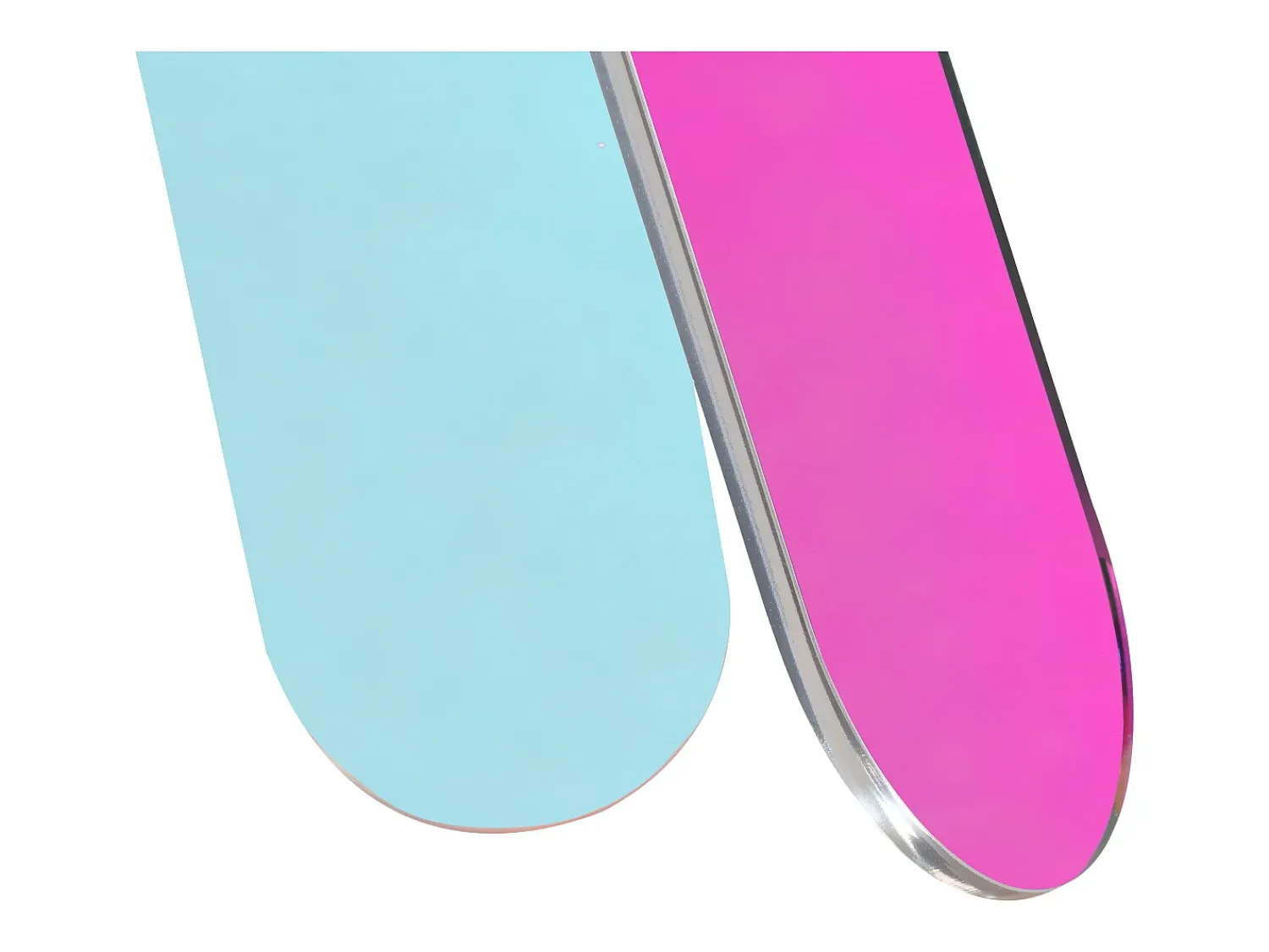 Discount Mesa de centro 120x35x60 cm multicolor modig m75-120 Transparente / Multicor