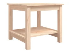 vidaxl Mesa de centro 50x50x45 cm pinho maciço^ Mesa De Centro