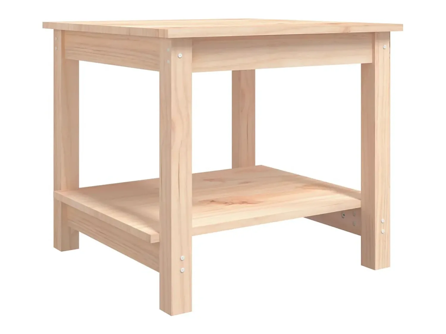 vidaxl Mesa de centro 50x50x45 cm pinho maciço^ Mesa De Centro