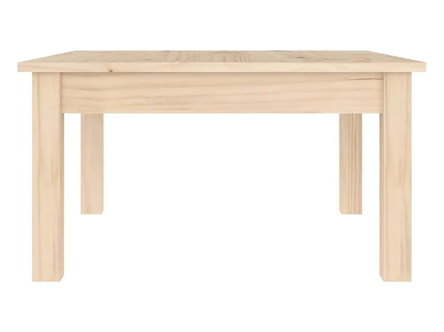 Clearance Mesa de centro 55x55x30 cm pinho maciço PT248725 Castanho