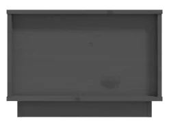 Mesa De Centro*vidaxl Mesa de centro 60x50x35 cm pinho maciço cinza Cinzento