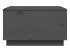 Mesa De Centro*vidaxl Mesa de centro 60x50x35 cm pinho maciço cinza Cinzento