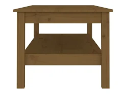 Mesa De Centro| Mesa de centro 110x50x40 cm pinho maciço mel PT668559 Castanho