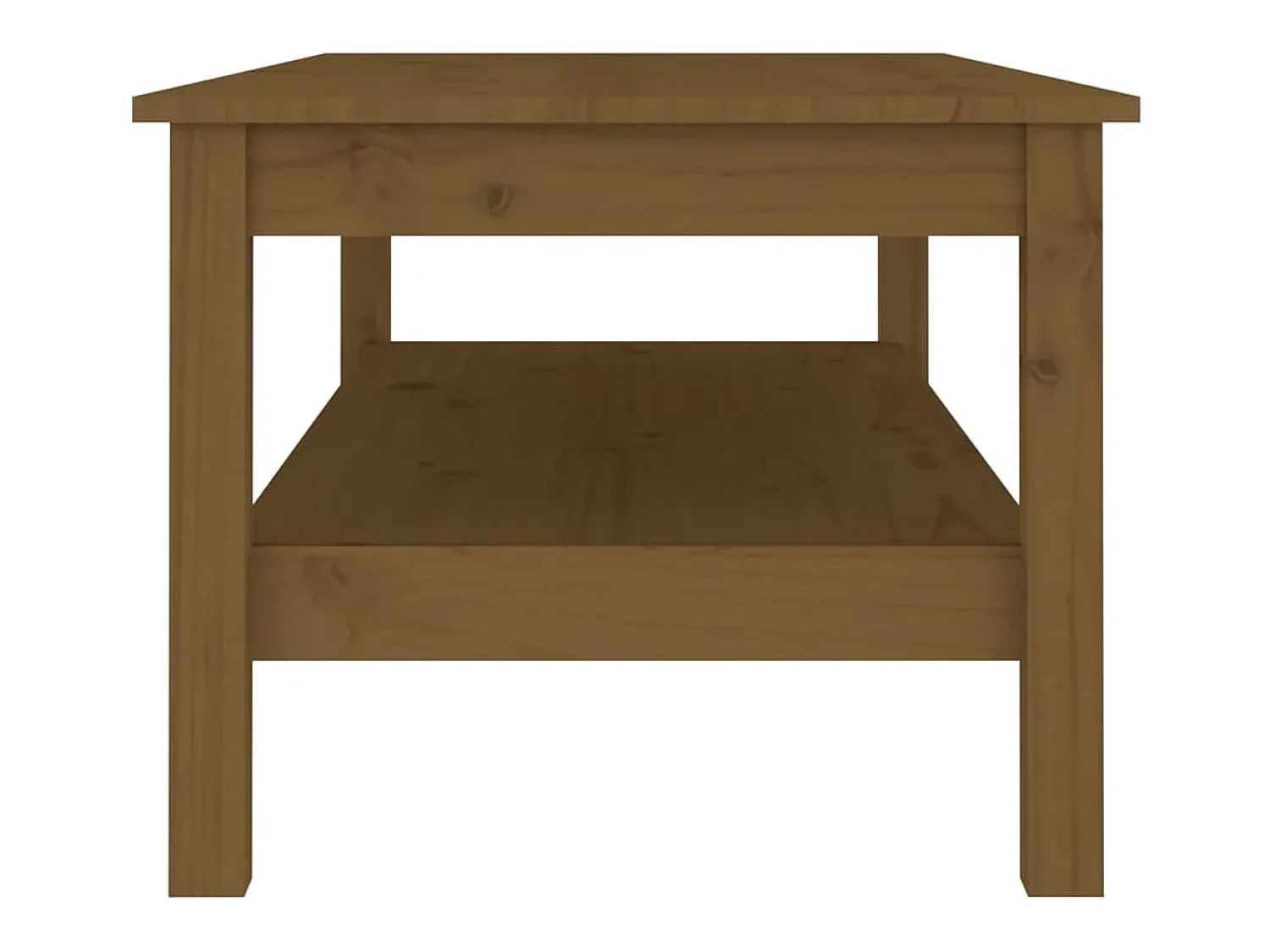 Mesa De Centro| Mesa de centro 110x50x40 cm pinho maciço mel PT668559 Castanho