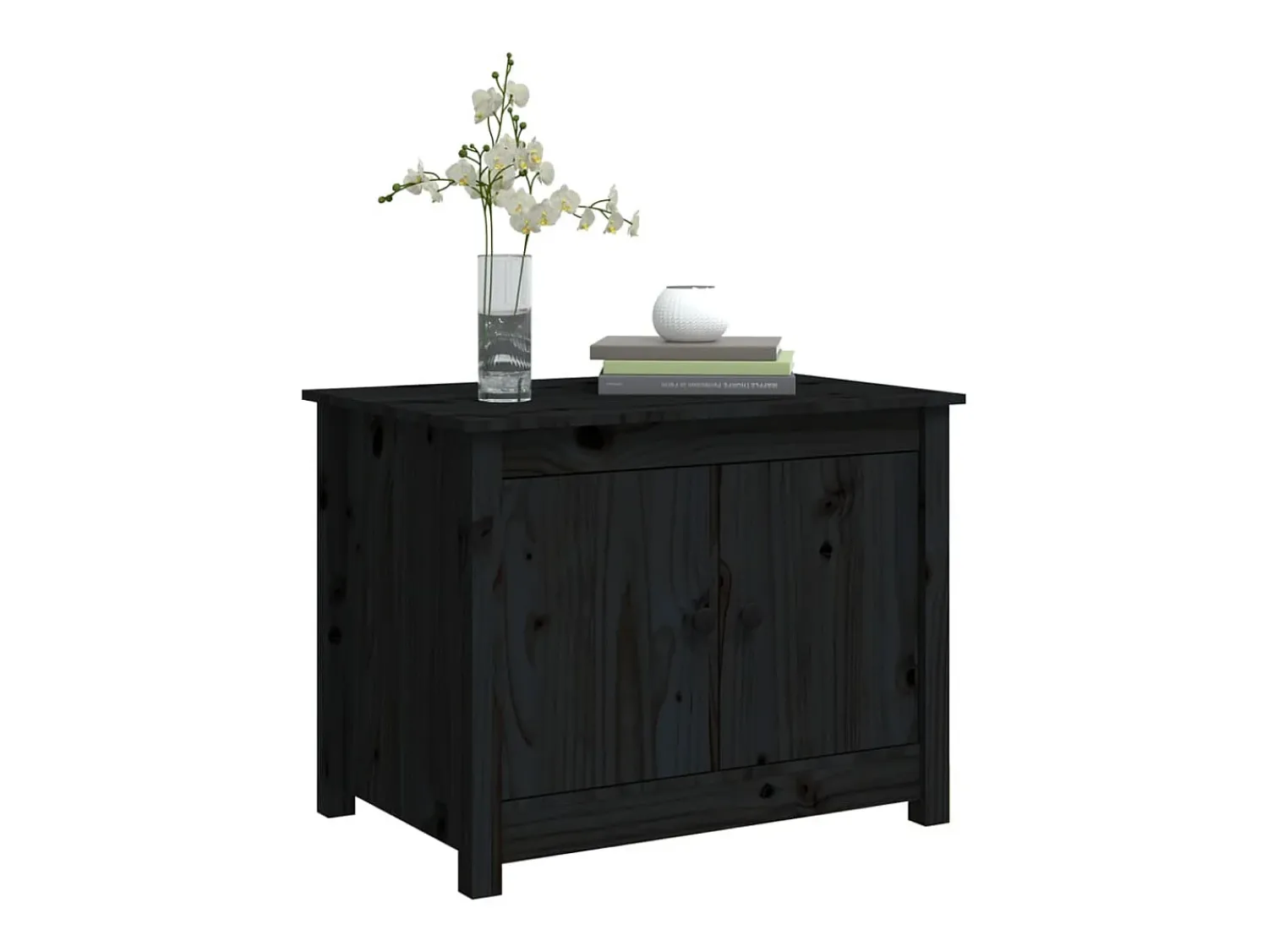 vidaxl Mesa de centro 71x49x55 cm pinho maciço^ Mesa De Centro
