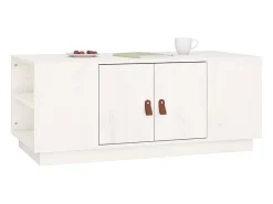 Mesa de centro 100x50x41 cm pinho maciço PT369494^ Mesa De Centro