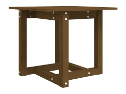 Best Mesa de centro 50x50x45 cm pinho maciço mel PT712110 Castanho