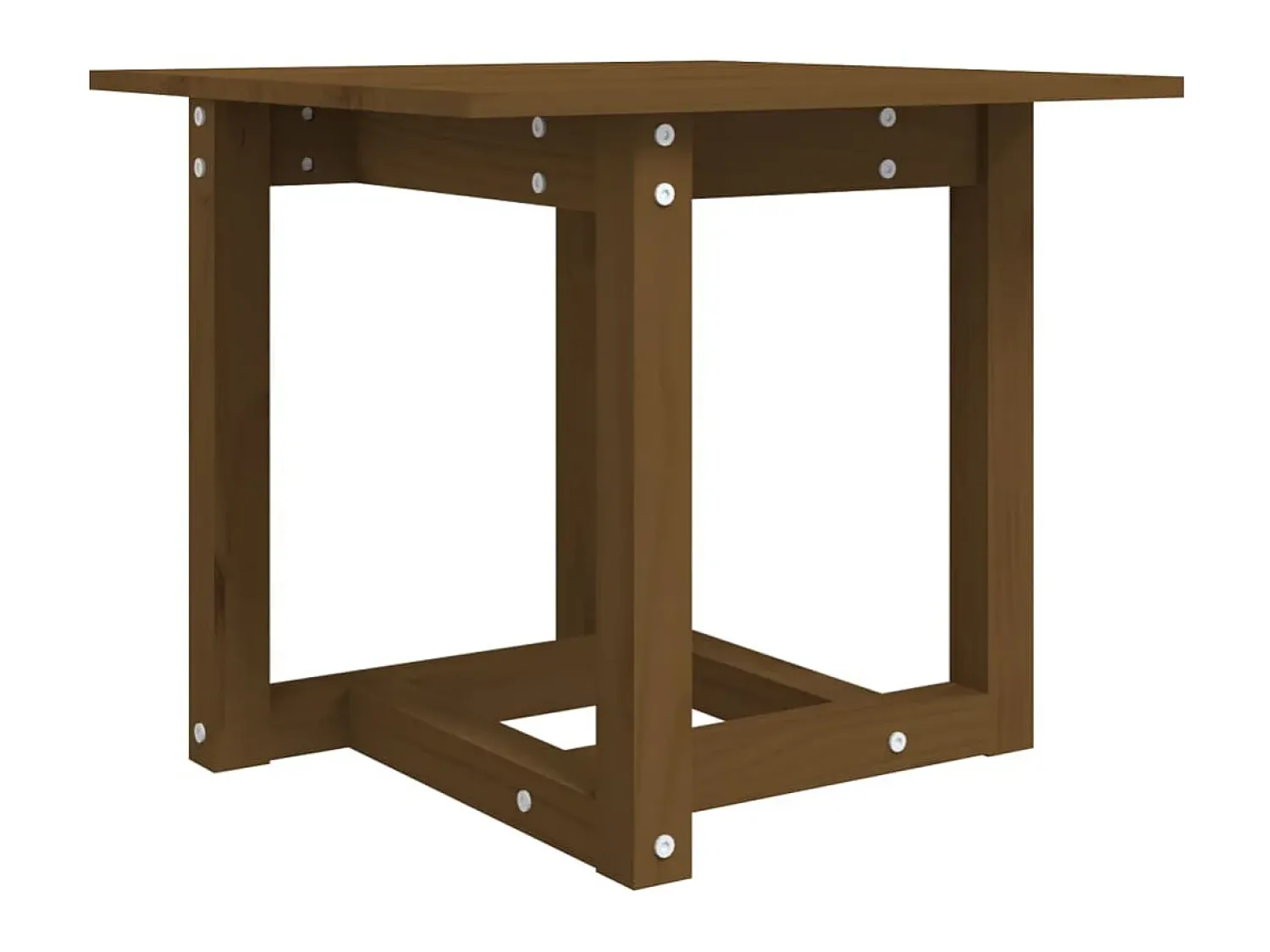 Best Mesa de centro 50x50x45 cm pinho maciço mel PT712110 Castanho