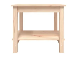 Outlet Mesa de centro 50x50x45 cm pinho maciço PT975342 Castanho