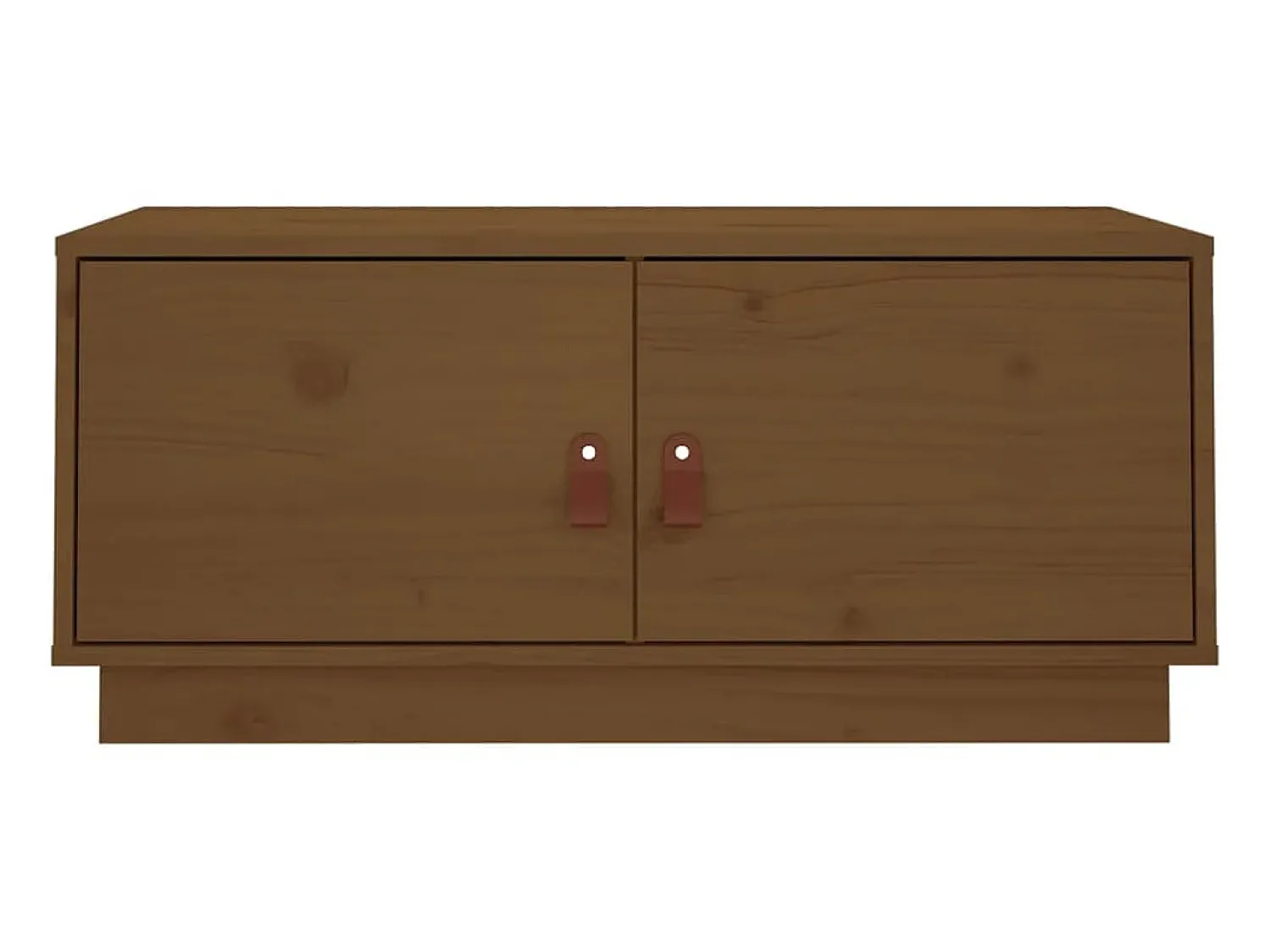 Mesa De Centro| Mesa de centro 80x50x35 cm pinho maciço mel PT541519 Castanho