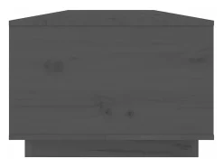 Hot vidaxl Mesa de centro 100x50x35 cm pinho maciço cinza Cinzento