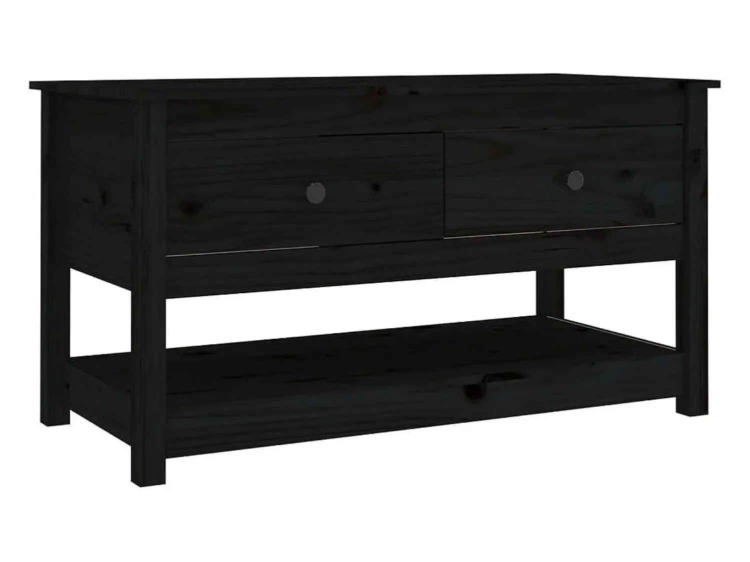 vidaxl Mesa de centro 102x49x55 cm pinho maciço^ Mesa De Centro